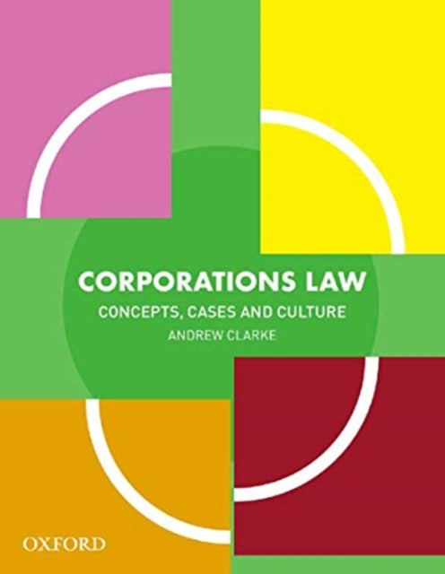 Book cover of: Corporations Law Textbook. By: Andrew Clarke