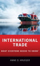 Book cover of: International Trade. By: Anne O. Krueger