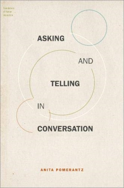Book cover of: Asking and Telling in Conversation. By: Anita Pomerantz