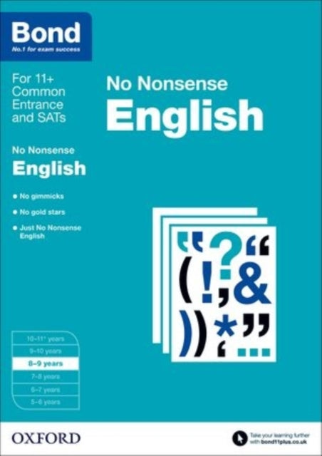 Book cover of: Bond: English: No Nonsense. By: Frances Orchard