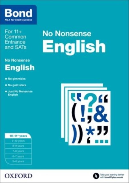 Book cover of: Bond: English: No Nonsense. By: Frances Orchard