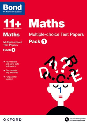Bond 11+: Maths: Multiple-choice Test Papers (for GL Assessment & other 11 plus exams), Pack 1