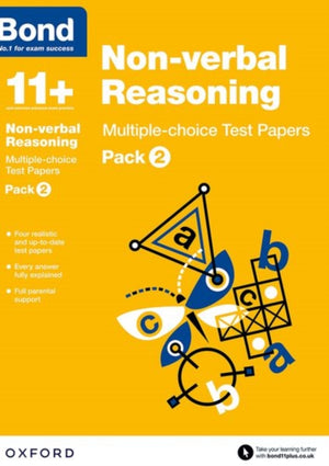 Bond 11+: Non-verbal Reasoning: Multiple-choice Test Papers (for GL Assessment & other 11 plus exams), Pack 2