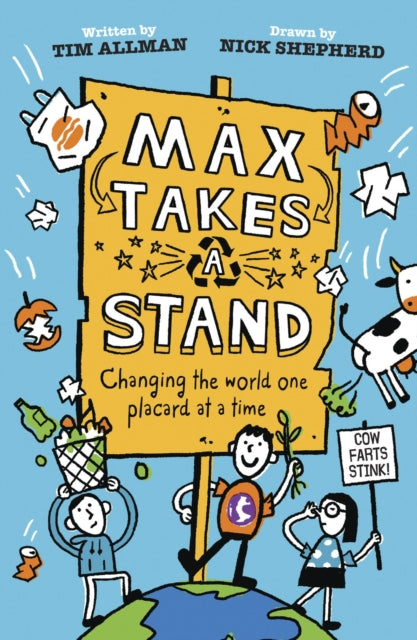 Book cover of: Max Takes a Stand. By: Tim Allman