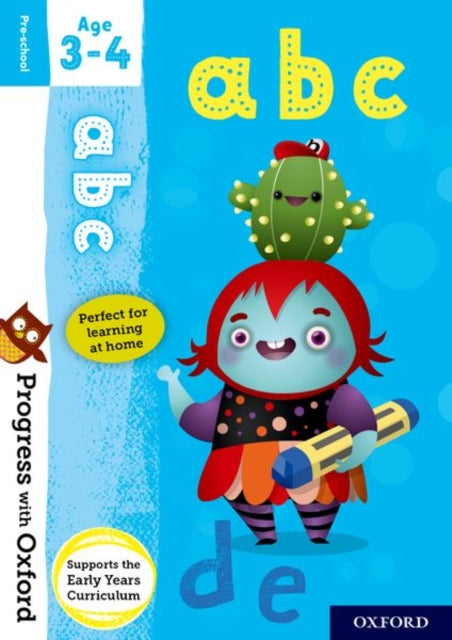 Book cover of: Progress with Oxford: ABC Age 3-4. By: Eileen Jones