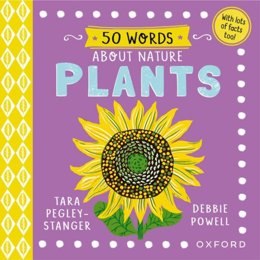 Book cover of: 50 Words About Nature: Plants. By: Debbie Powell