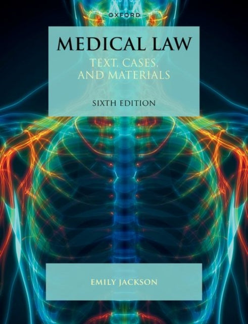 Book cover of: Medical Law. By: Emily Jackson