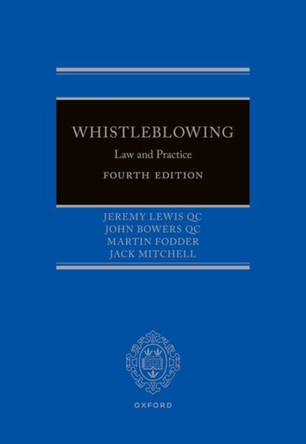 Book cover of: Whistleblowing. By: Jeremy Lewis