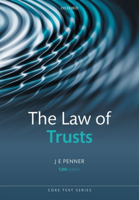 Law of Trusts 9780192855008 J. E. Penner