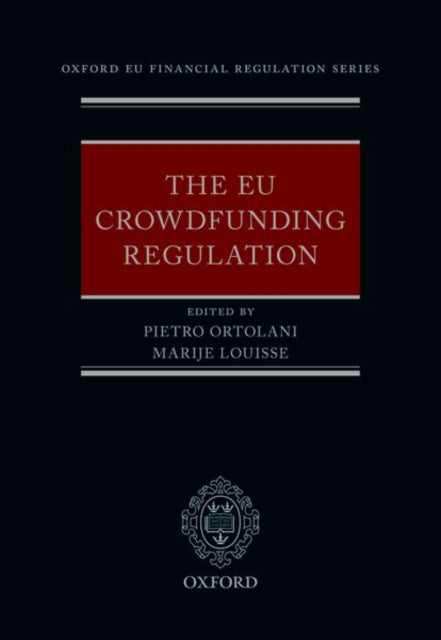 Book cover of: EU Crowdfunding Regulation. By: Pietro Ortolani