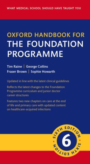 Book cover of: Oxford Handbook for the Foundation Programme