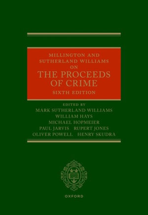 Millington and Sutherland Williams on the Proceeds of Crime