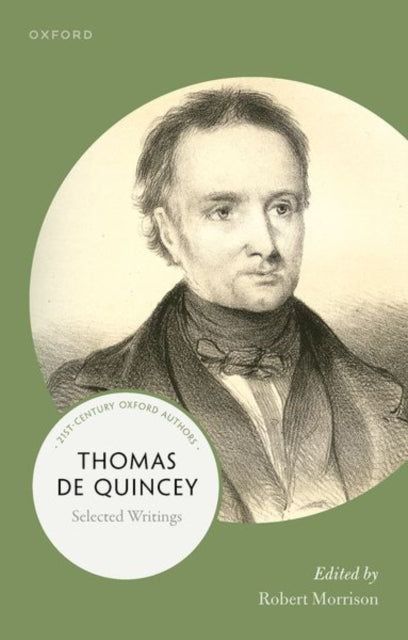 Book cover of: Thomas De Quincey. By: Robert Morrison