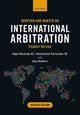 Book cover of: Redfern and Hunter on International Arbitration. By: Nigel Blackaby QC