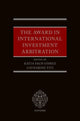 Book cover of: Award in International Investment Arbitration. By: Katia Fach Gómez
