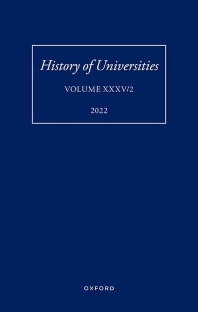 Book cover of: History of Universities: Volume XXXV / 2. By: Mordechai Feingold
