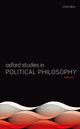 Book cover of: Oxford Studies in Political Philosophy Volume 7. By: Sobel, David