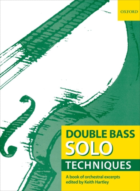 Book cover of: Double Bass Solo Techniques