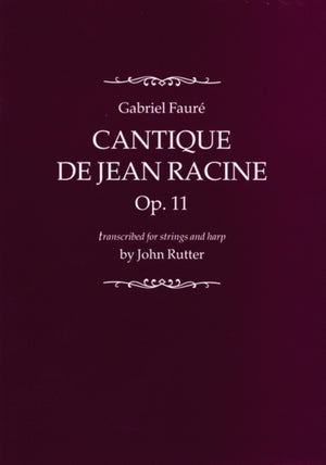 Cantique de Jean Racine