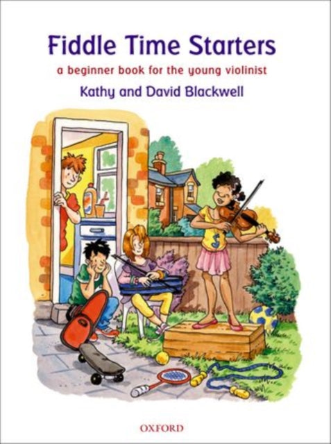 Book cover of: Fiddle Time Starters + CD. By: Kathy Blackwell