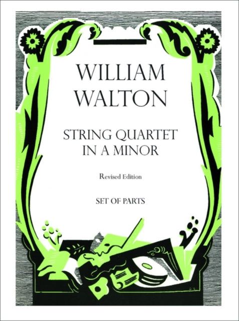 Book cover of: String Quartet in A minor. By: William Walton
