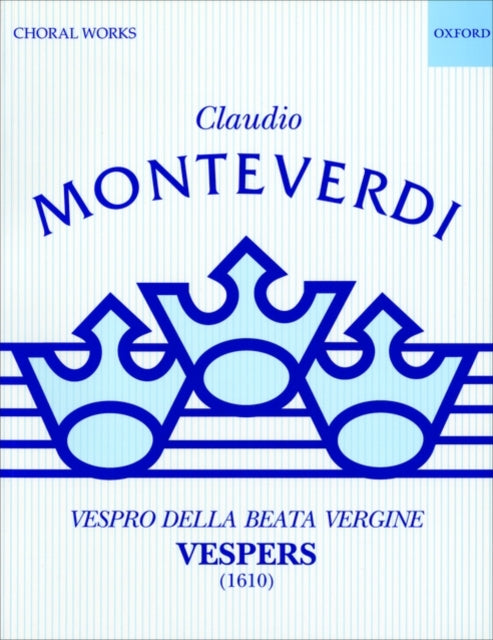 Book cover of: Vespers (1610). By: Claudio Monteverdi