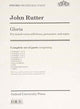 Book cover of: Gloria. By: John Rutter