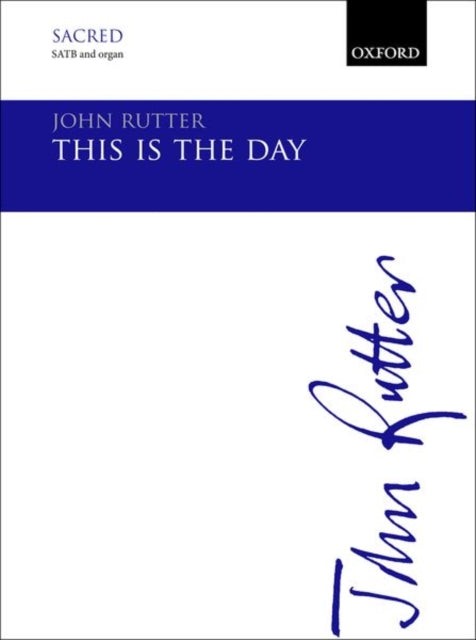 Book cover of: This is the day