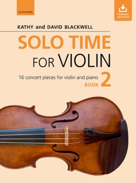 Book cover of: Solo Time for Violin Book 2