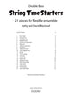 Book cover of: String Time Starters