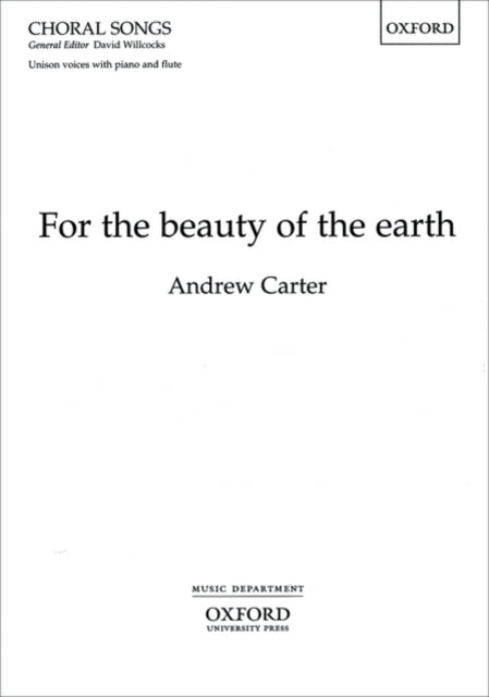 Book cover of: For the beauty of the earth