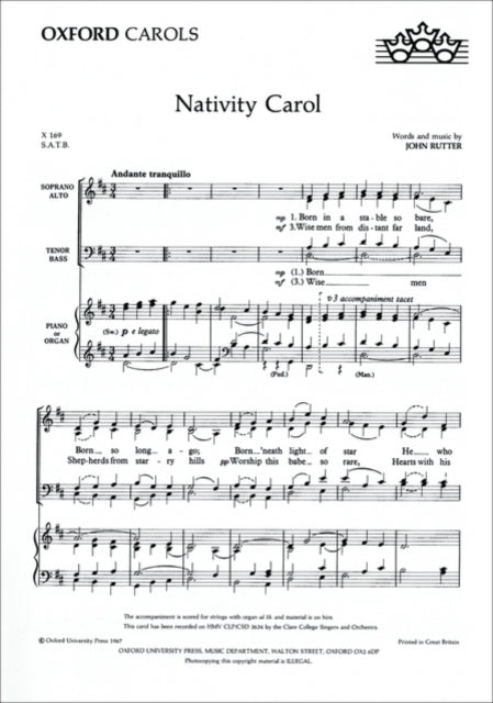 Book cover of: Nativity Carol
