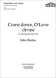Book cover of: Come down, O Love divine