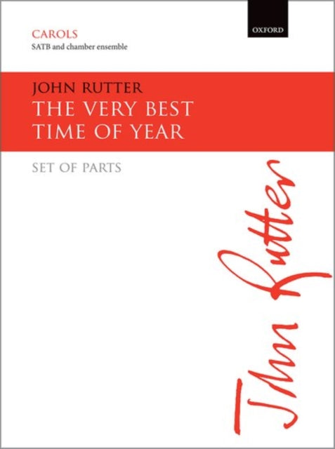Book cover of: Very Best Time of Year. By: John Rutter