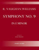 Book cover of: Symphony No. 9. By: Ralph Vaughan Williams