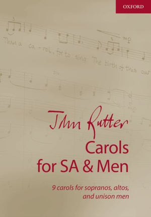 John Rutter Carols for SA and Men