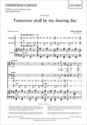 Tomorrow shall be my dancing day
