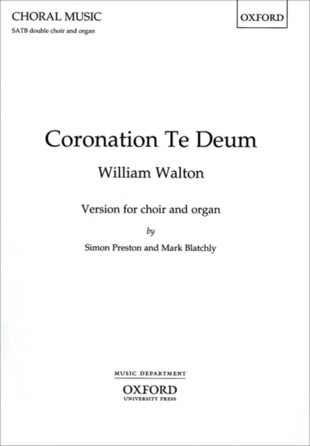 Book cover of: Coronation Te Deum. By: William Walton