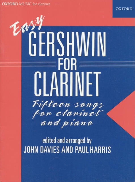 Book cover of: Easy Gershwin for clarinet