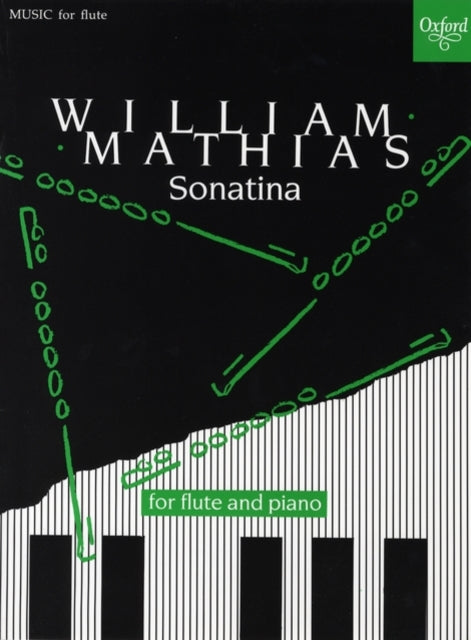 Book cover of: Sonatina for flute and piano. By: William Mathias