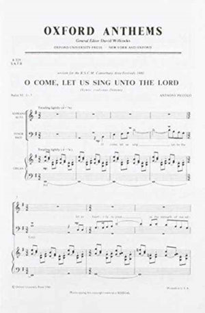 O come, let us sing unto the Lord