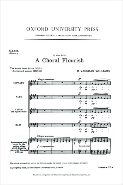 Book cover of: Choral Flourish