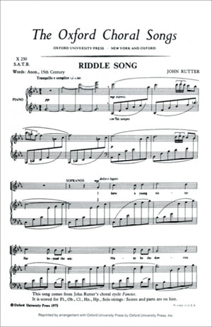 Riddle Song