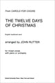 Book cover of: Twelve days of Christmas. By: John Rutter