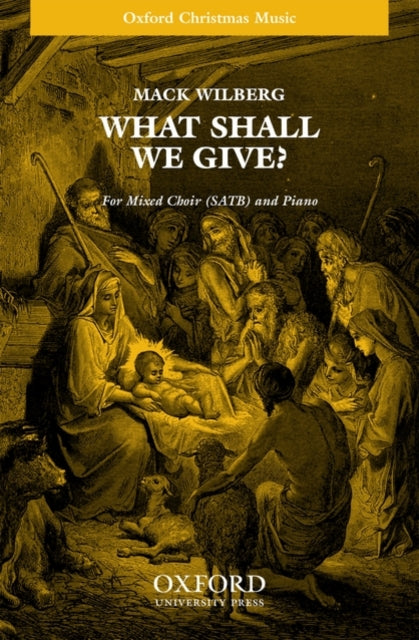Book cover of: What shall we give?. By: Mack Wilberg