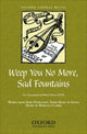 Book cover of: Weep you no more, sad fountains. By: Rebecca Clarke