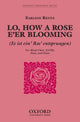 Book cover of: Lo, how a Rose e'er blooming