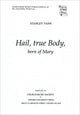 Book cover of: Hail, true Body, born of Mary