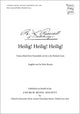 Book cover of: Heilig, Heilig