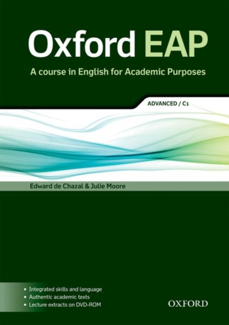 Book cover of: Oxford EAP: Advanced/C1: Student's Book and DVD-ROM Pack